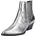 Westernstiefelette silber 37