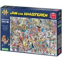 JUMBO Spiele Jan van Haasteren - Friseur 1000 Teile Puzzle für Erwachsene