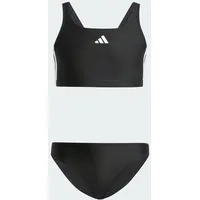 adidas 3-Streifen V-Back Kids Bikini Black/White 98