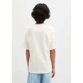 Marc O'Polo Junior T-Shirt normale Passform, für Jungs, dezente Stickerei weiß 152