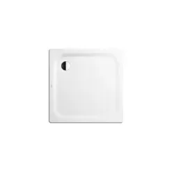 Kaldewei Superplan Classic 386-2 Duschwanne 447548043001 80x80x2,5cm, mit Traeger, weiss Perl-Effekt