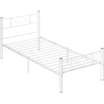 Homcom Bettrahmen 200 x 90 cm weiß