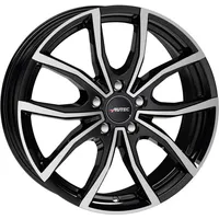 Autec Vidron 7,0 x 17 5 x 112 ET45 Schwarz Poliert