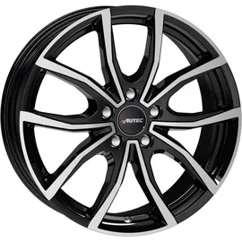 Autec Vidron 7,0 x 17 5 x 112 ET45 Schwarz Poliert