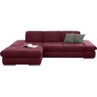 Set One by Musterring Ecksofa SO 4100, Recamiere links oder rechts, wahlweise mit Bettfunktion