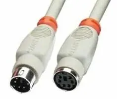 Lindy 33465 PS/2-Kabel 10 m Grau