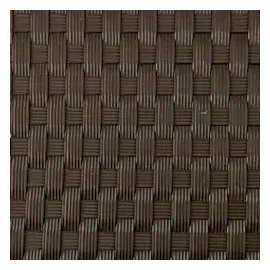 zaun|zu® Sichtschutz Rattan PE für Doppelstabmatten Braun 26m