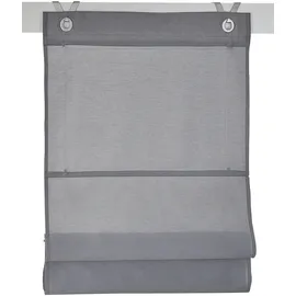 Heine Raffrollo Kessy Bessy 45 x 140 cm grau