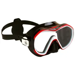 Aqualung Tauchmaske REVEAL X1 2023 - Farbe BLACK Silikon/RED