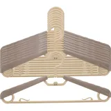 VALICLUD 10stücke Platzsparende Kleiderbügel Verstellbare Und Strapazierfähige Hosenbügel Für Anzüge Mäntel Und Kleidung rutschfest Und Langlebig Für Schrankorganisation