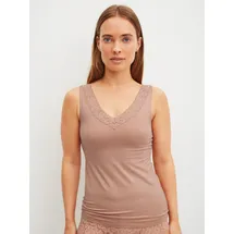 CALIDA Natural Comfort Lace Tanktop Timeless Taupe M