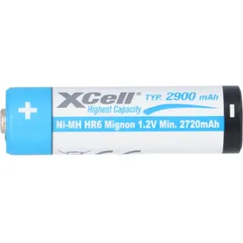 XCell 8x XCell Mignon AA Akku Ni-MH 1,2V 2900mAh