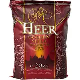 Heer 20kg Gold Sella Basmati Reis Premium Aromen aus Indien Premium Aromas