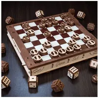 Eco Wood Art Modellbausatz Eco-Wood-Art Spieleset Mechanisches Holzpuzzle, (620-tlg) beige