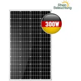 300W 18V Solarpanel Solarmodul Photovoltaik 300 Watt Monokristallin Wohnmobil Camping DE