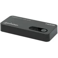 Manhattan HDMI-Splitter, 2-Port, 4K/60 Hz, schwarz - Schwarz