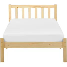 Beliani Florac 90 x 200 cm Hellbraun