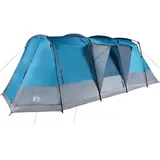 vidaXL Tunnelzelt 4 Personen Blau