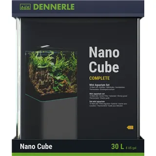 Dennerle Nano Cube Complete, 30 Liter - Mini Aquarium Komplettset