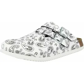 Birkenstock Kay SL Birko-Flor, Paisley Black/White, schmal, 37