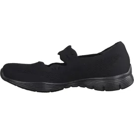 SKECHERS Sportliche Slipper schwarz, 39 EU - Gr.: