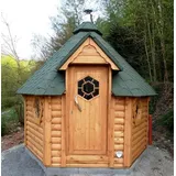 Saunahütte Sauna Saunahaus Outdoor-Sauna Holzsauna Gartensauna