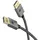 goobay 77445 @ DisplayPort 2.X Kabel, Slim Textil, 8K 120Hz, 2,0m