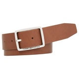 Tommy Hilfiger Herren Gürtel Jeans Buckle 3.5 Ledergürtel, Braun (Tan), 115 cm - 115