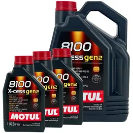 Motul 8100 X-CESS GEN2 112351 5W-40 5 l