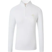 Covalliero Competition Longsleeve Turnierbluse  Größe: M Weiß