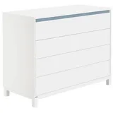 Paidi Wickelkommode Olli , weiß , Maße cm, B: 123,5 H: 94,9 T: 56.1