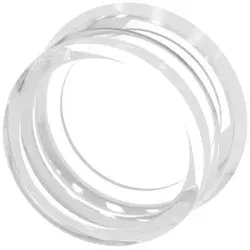 Siemens 3SU19000DB700AA0 Silikon-Schutzkappe für Druckknopf, klar - 5 Stück