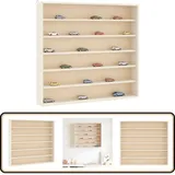 Sammlervitrine Aus Holz Mit 6 Regalen 60x8,5x55 Cm - Vidaxl