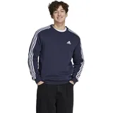 Adidas Herren Essentials Fleece 3-Stripes Sweatshirt, Legend Ink, M