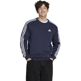 Adidas Herren Essentials Fleece 3-Stripes Sweatshirt, Legend Ink, M