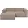 OTTO home Ecksofa OTTO HOME "Kelani", beige (cream), B:222cm H:73cm T:154cm, 100% Polyester, Sofas, Ecksofa, mit dekorativer Knopfsteppung an den Armlehnen