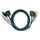 ATEN 2L-7D02U KVM Kabel DVI-D, USB, Audio, 1,8 m Schwarz