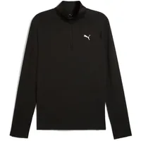 Puma Velocity Cloudspun Halbreißverschluss-sweatshirt - black XL