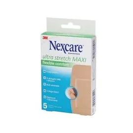 3M Ultra Stretch MAXI Flexible Comfort Pflaster beige 5 x 10 cm 5 St.