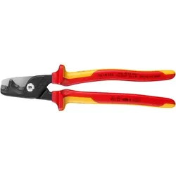 StepCut® XL Kabelscheren mit Stufenschnitt isolierender Mehrkomponenten-Griff, VDE-geprüft brüniert 234 mm 9518225