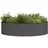 vidaXL Pflanzenring Staudenhalter 80 x 80 x 20 cm schwarz