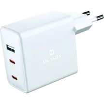 Swissten GaN Travel Charger USB-C / Weiß