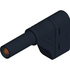 HIRSCHMANN TEST & MEASUREMENT LAS S W Sicherheits-Lamellenstecker Stecker, gewinkelt Stift-Ø: 4 mm Schwarz 1 St.