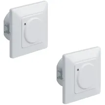 oktaplex motion Oktaplex Fee 2er Set 180° Hochfrequenz-Sensor 5-15m Reichweite 230V Hohlwanddose weiß