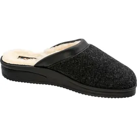 Fischer Markenschuh Pantoffeln Schwarz 45