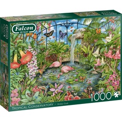 Jumbo 11295 - Falcon - Tropical Conservatory, Puzzle, 1000 Teile (1000 Teile)