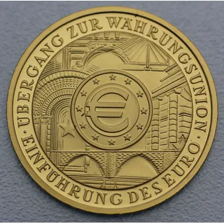 Goldmünze 100 Euro Euro-Einführung 2002  (Deutschland)