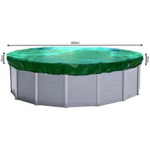 Quick Star Poolabdeckung Rund grün 460 cm