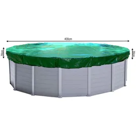 Quick Star Poolabdeckung Rund grün 460 cm