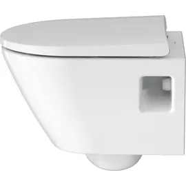 Duravit D-Neo Wand-WC Compact mit WC-Sitz Weiß spülrandlos